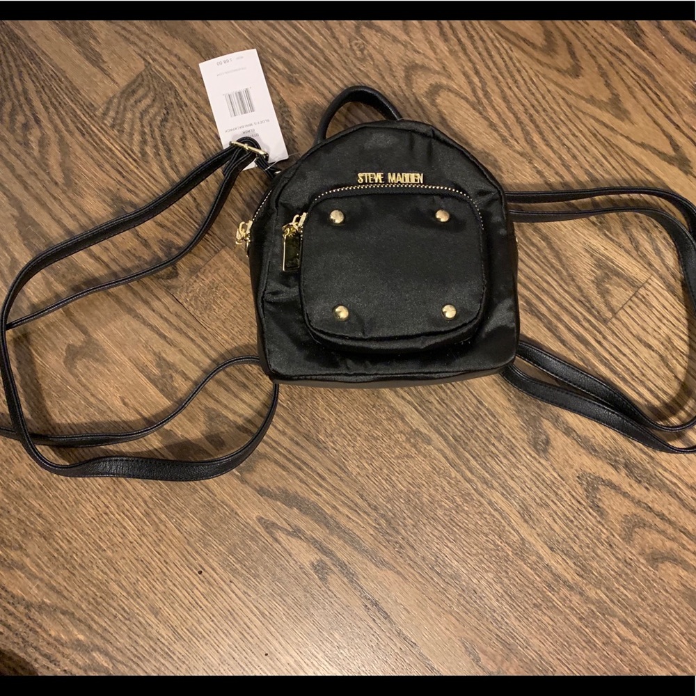 Mini steve madden backpack!
